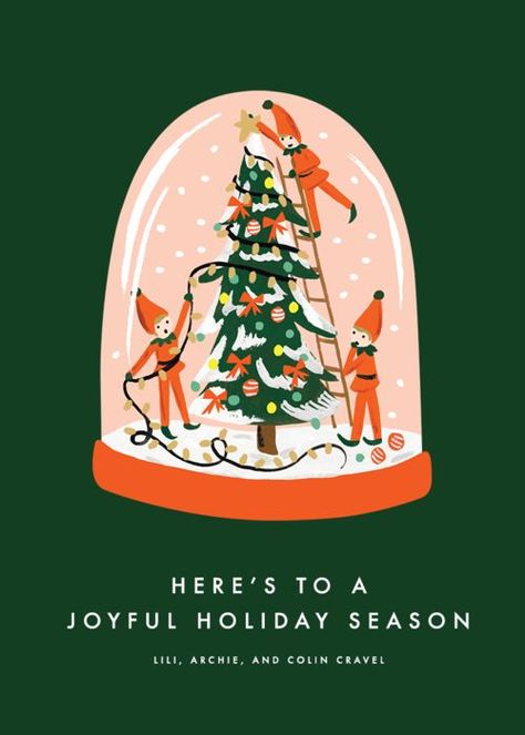 32 Jolly Christmas Card Design Ideas - The Best of Christmas Card Graphic Design - Web Design Ledger Christmas Card Online, Christmas Graphic Design, There Is Still Time, Japan Illustration, Paperless Post, 카드 디자인, Christmas Illustrations, Christmas Graphics, Christmas Graphic