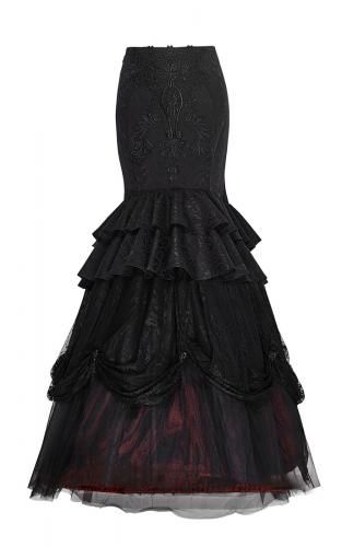 Goth Skirt, Vampire Clothes, Gothic Skirt, Alt Clothes, Ball Skirt, Goth Clothes, Romantic Goth, Dr Wardrobe, Gothic Clothes