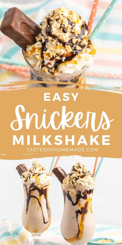 Thick Milkshake, Homemade Milkshake Recipe, Yummy Milkshake Recipes, Milkshake Recipe Easy, Homemade Milkshake, Caramel Dessert, Dessert Homemade, Ice Cream Shake, Food Habits