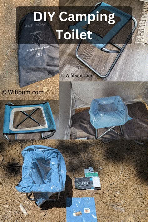 how to make a camping toilet, DIY camping bathroom solution Camping Toilet Tent, Camp Toilet, Toilet Tent, Camping Bathroom, Simple Camping, Minivan Camping, Suv Camping, Camping Hacks Diy, Camping Toilet