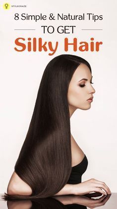 Tips For Silky Hair, Smooth And Silky Hair, Silky Shiny Hair, Healthy Shiny Hair, Silky Smooth Hair, Diy Hair Care, Hair Remedies, Hair Problems, Hair Regrowth