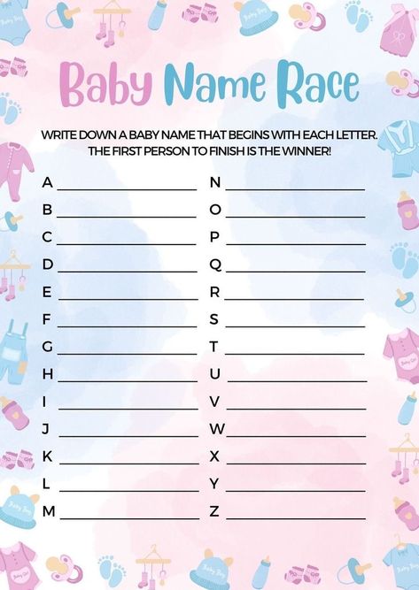 Gender Reavel Party Games, Gender Reveal Games Printables, Games For Gender Reveal Party, Different Gender Reveal Ideas, Gender Reveal Games Ideas, Baby Gender Reveal Games, Gender Reveal Games Activities, Gender Reveal Activities, Baby Shower Reveal Ideas