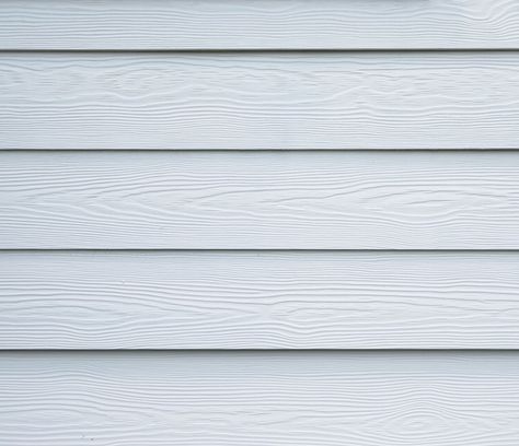 Elusive White Siding Gentek Siding Linen, White Vertical Siding With Stone, Arctic White Hardie Siding, White Standing Seam Cladding, James Hardie Stria Cladding White, White Exterior Houses, White Siding, Fiber Cement Siding, Cement Siding