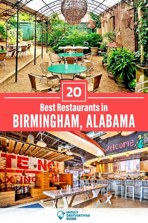 20 Best Restaurants in Birmingham, AL — Top-Rated Places to Eat! Places To Eat In Birmingham Alabama, Birmingham Alabama Restaurants, Alabama Restaurants, World Famous Places, Birmingham Restaurants, Date Places, Kids Restaurants, Alabama Vacation, Birmingham Airport