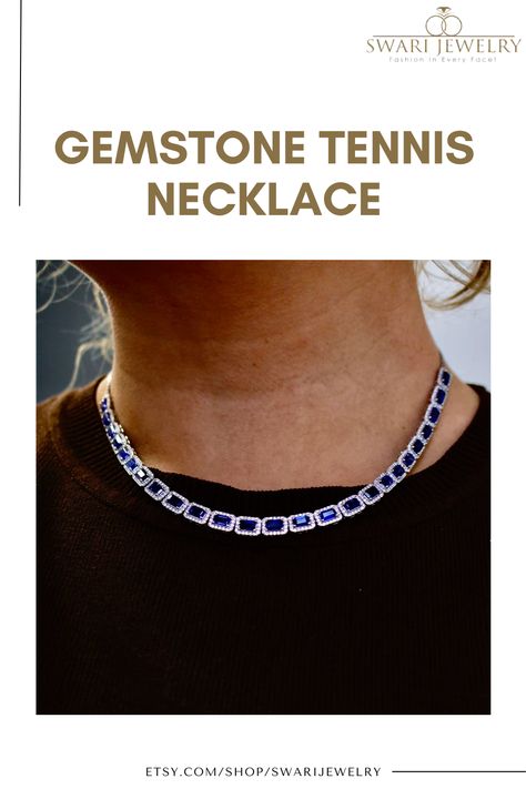 Our new Gemstone Chokers are here! We have options in Rainbow Sapphire, Blue Sapphire, and Ruby! The rainbow sapphires set in both white gold and rose gold are drop dead gorgeous and waiting to be worn! Each stone is carefully handpicked, assorted, and set in between white diamonds!

Gemstone Tennis Necklace | Ruby Tennis Necklace |  Sapphire Tennis Necklace | Statement Necklace | Solid Gold Necklace | Choker Necklace Sapphire Tennis Necklace, Gold Necklace Choker, Advertising Tips, Necklace Sapphire, Necklace Ruby, Gemstone Choker, Rainbow Sapphires, Solid Gold Necklace, Drop Dead