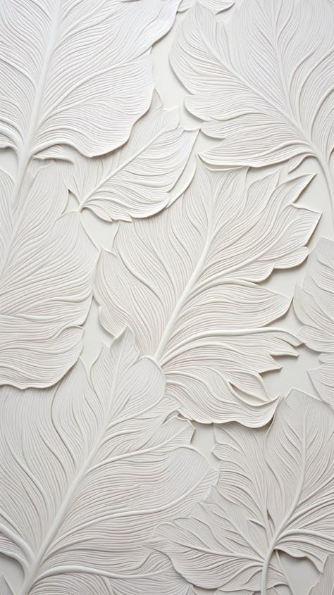 Leaf pattern nature plant white. | Premium Photo - rawpixel Leaf Pattern Wallpaper, Feather Background, Classy Wallpaper, 3d Cnc, Leaf Images, Leaf Texture, Wallpaper White, Flower Background Wallpaper, 3d Texture