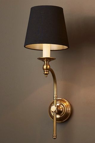 Soho Curved Sconce Base Antique Brass Hamptons Style Home, Curved Wall, Lighting Diy, 2 House, London Wall, Casa Country, Urban Lighting, Curved Walls, Decoration Inspiration