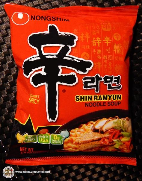 Korea Ramen, Ramen Noodles Package, Noodle Packaging, Shin Ramyun, Korean Grocery, Food Noodles, Magic Academy, Big Company, Spicy Noodles