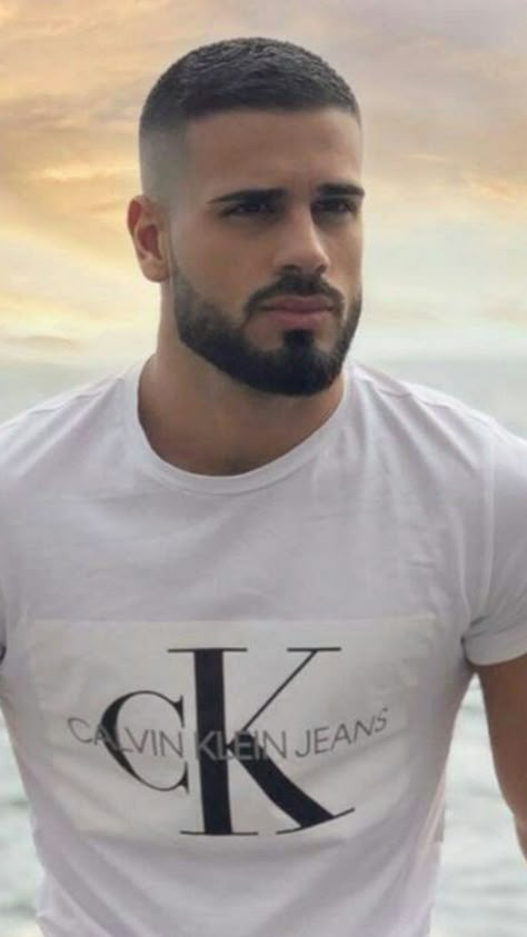 Top 50 Trendy & Cool Men's Fade Haircuts: Detailed Gallery | 50 Best Fade Haircuts for Men (Detailed Gallery) | Aesthetic Hairstyles For Men Men's Hairstyles Short, Hairstyles For Diamond Face Shape, Hairstyles For Diamond Face, Buzz Cut With Beard, Crew Cut Hair, Buzz Cut For Men, Very Short Hair Men, Hairstyles With Beard, Fade Undercut