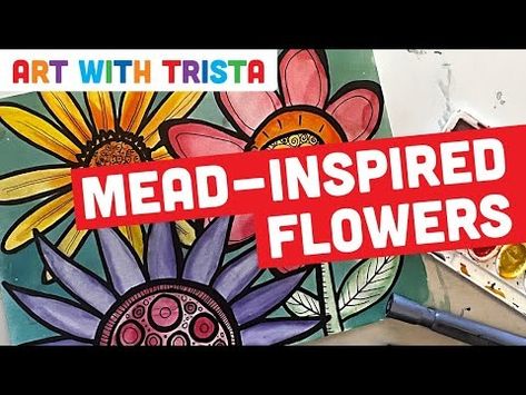 (95) Watercolor Spring Flowers Painting Inspired by Robin Mead Elementary Art Tutorial - Art With Trista - YouTube Spring Flowers Painting, Watercolor Spring, Learn Watercolor, Painting Art Lesson, Art How, Art Lesson, Mead, Art Tutorial, Watercolor Techniques