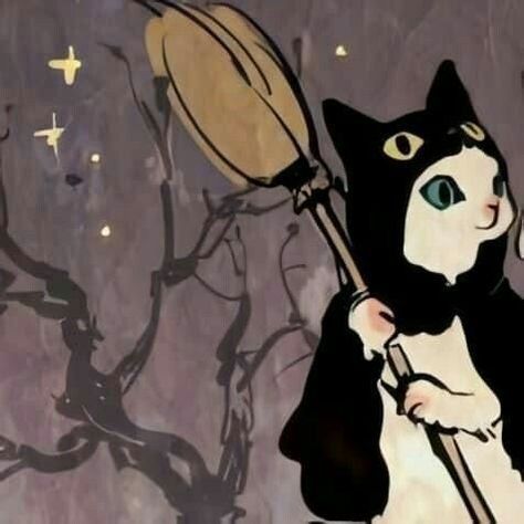 cat,, halloween,, pfp,, icon,, matching Cute Halloween Pfp, Halloween Profile Pics, Wallpaper Gatos, Helloween Wallpaper, Duos Icons, Anime Halloween, Matching Halloween, Witch Cat, Halloween Icons