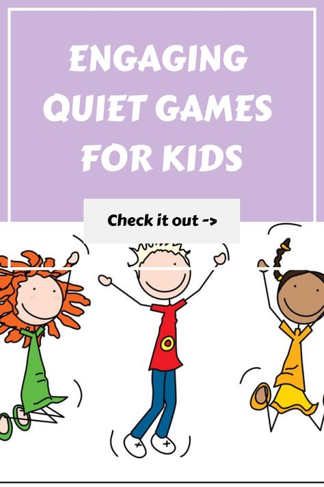 Explore our collection of quiet games for preschoolers and kids! Keep little ones entertained indoors with fun and engaging activities. These quiet games are perfect for the classroom or at home. Discover creative ways to play and bond with your children through these entertaining and educational games. From toddlers to older kids, there's a variety of options to choose from. Spend quality time together while promoting focus and creativity with these exciting quiet game ideas. Quiet Classroom Games, Games To Play Inside With Kids, Quiet Games To Play In The Classroom, Quiet Games For Kids Indoor, Inside Games For Preschoolers, Easy Games To Play With Kids, Classroom Games Kindergarten, Quiet Activities For Preschoolers, Kindergarten Games Indoor Classroom