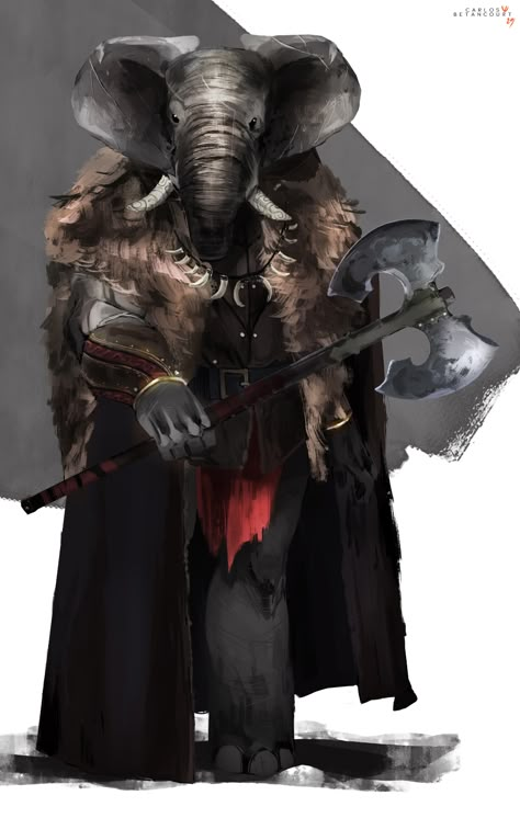 ArtStation - Loxodon , Carlos Betancourt Dnd Loxodon Art, Loxodon Dnd, Dnd Ravnica, Dnd Character Art, Dnd Npc, Dnd Races, Dungeons And Dragons Art, 다크 판타지, Dnd Ideas