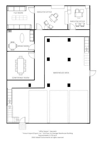 The Warehouse Floor Plan Business Floor Plan, Warehouse Office Design Layout, Shop Floor Plan, Industrial Floor Plan, Warehouse Layout Ideas, Workshop Floor Plans, Warehouse Living Floor Plans, Warehouse Home Floor Plan, Warehouse Interior Design