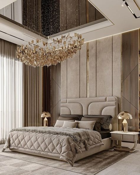 BOCA DO LOBO® | Transform your bedroom into a sanctuary of luxury with Tarek Alkhattab’s masterful design. Immerse yourself in an environment crafted to... | Instagram Luxe Bedroom, Luxury Bedroom Furniture, Luxury Room Bedroom, Bedroom Interior Design Luxury, Wall Panels Bedroom, Прикроватные Тумбочки, Modern Luxury Bedroom, Modern Bedroom Interior, Luxury Bedroom Design