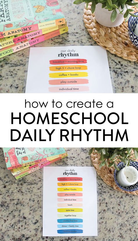 Homeschool Treasure Box Ideas, Homeschool Daily Rhythm, Homeschool Rhythm, Waldorf Lessons, Secular Homeschool Curriculum, Homeschool Space, Planning School, Charlotte Mason Homeschool, Homeschool Preschool Activities