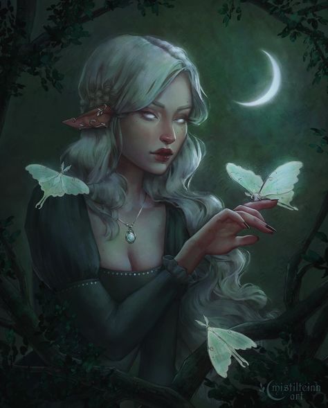 Halloween Fest, Elf Art, Moth Art, Fairy Aesthetic, Luna Moth, Arte Sketchbook, Witch Art, Wow Art, Fantasy Aesthetic