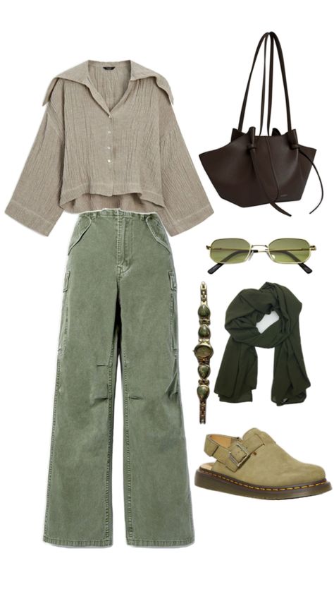 #green #cuteoutfit #comfy #aesthetic #hijaboutfit Comfy Aesthetic, Aesthetic Fits, Wardrobe Outfits, Fall Fits, Outfit Inspo Fall, Casual Style Outfits, Retro Outfits, Dream Clothes, Fall Winter Outfits