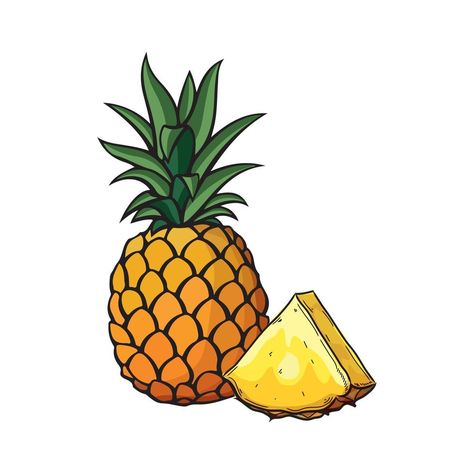 Pineapple Doodle, Fruits Of Spirit, Pineapple Icon, Pineapple Clipart, Pineapple Drawing, Pineapple Illustration, Movie Icon, School Images, Cute Pineapple