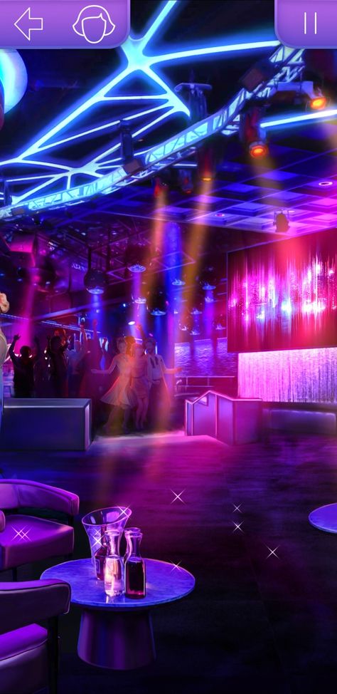 Episode Backgrounds, Visual Novel, Free Time, Anime Background, Night Club, E Design, Map, Bts, Anime