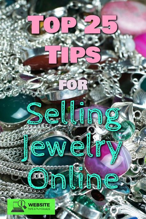 The best way to sell jewelry online. Use these 25 tips to be successful selling your own creations! If you want to start or already have a handmade business, take a look at this business advice. Includes an easy way to set up an online store, how to get your products listed on Etsy, how to sell through Facebook, the best ways to advertise your shop, what sections your website should include, etc. This is a fun way to earn money from home! #bestwaytoselljewelryonline #wahm Sell Jewelry Online, Selling Jewelry Online, Jewelry To Sell, Diy Easter Basket, Jewellery Advertising, Handmade Jewelry Business, Plastic Accessories, Diy Jewelry To Sell, Jewelry Making Business