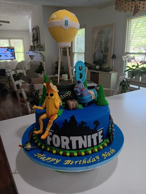 Fort Nite Cake Ideas, Boys 13th Birthday Cake, Fortnight Cakes For Boys, Fortnite Birthday Party Ideas Cake, Fortnite Cake For Boys, 10th Birthday Cakes For Boys, Fortnight Cake, Fortnight Party, Fortnite Birthday Party Ideas