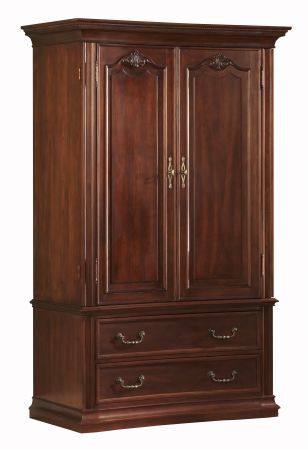 Antique Armoire Vintage Wooden Wardrobe, Colonial Entrance, Antique Wardrobe Closet, Master Bed Room Ideas, Classical Wardrobe, House Decor Bedroom, Armoire Ideas, Colonial Interior Design, Stark Targaryen