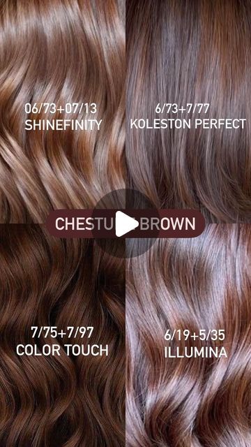 Chocolate Brown Color Formula, Wella Brown Color Formulas, Wella Formulas Brown, Wella Hair Formulas, Brown Color Formulas, Wella Koleston Perfect Formulas, 5n Hair Color Brown, Nails Skin Color, Wella Color Formulas Brown