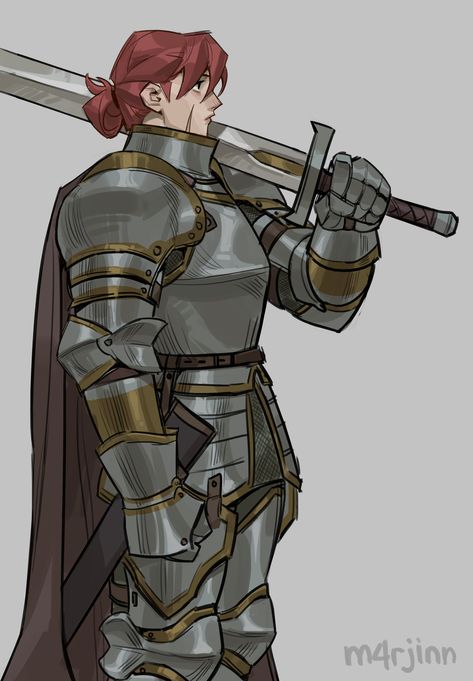 Anime Knight, Armor Drawing, Female Knight, 다크 판타지, Knight Art, Knight Armor, Dungeons And Dragons Characters, Fantasy Armor, Armor Concept