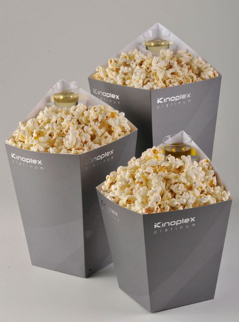 Kinoplex Platinum Special Popcorns - Strenna Fancy Snacks, Custom Popcorn Boxes, Popcorn Packaging, Popcorn Containers, Dieline Packaging, Packaging Template Design, Popcorn Gift, Popcorn Boxes, Food Menu Template