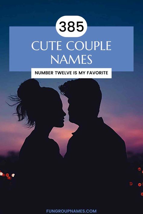 Explore over 385 couple names, from classic to trendy, in this ultimate guide. Find the perfect moniker to reflect your unique relationship! Cute Life 360 Circle Names For Couples, Life360 Group Names For Couples, Life360 Group Names, Life 360 Circle Names, Couple Names Ideas, Cute Couple Names, Love In French, Darcy And Elizabeth, Group Names