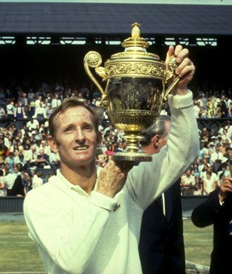 Rod Laver 1968  - He also won eight Pro Slam titles, including the calendar year Pro "Grand Slam"[12][13] in 1967, and contributed to five Davis Cup titles for Australia during an age when Davis Cup was deemed as significant as the Grand Slams.[14]Rod Laver - Australian tennis star of the 1960s Tennis Champions, Tennis Rules, Tennis Serve, Tennis Photos, Rod Laver, Wimbledon Tennis, Tennis Legends, Bjorn Borg, Vintage Tennis