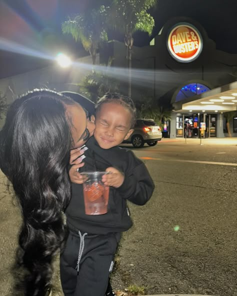 give the world to my lil boy 💙 • • • • #boymom #mom #toddlermomlife #daveandbusters #chuckecheese Black Mommy And Son, Boy Mom Vision Board, Mom With Son Aesthetic, Mom And Boys Photoshoot, Momma And Son, Boy Mom Black Woman, Mom And Son Black, Boy Mom Aesthetic, Boy Mom Aesthetic Black