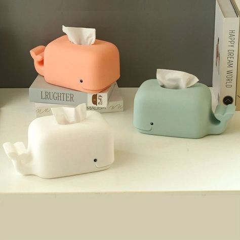 softness daily ✨ on X: "whale tissue boxes 🎀 https://t.co/zmXb1U3bIx" / X Cute Furniture, Cute Bedroom Decor, Cute Room Ideas, Home Office Storage, Cute Home Decor, Cute Room Decor, Cozy Room, Dream House Decor, Tissue Box Covers