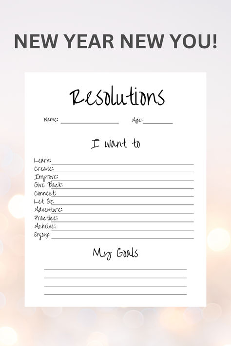 Kickstart your best year yet with our Resolutions Template! Explore the 'I Want To' section filled with inspiring prompts, and set clear goals in our dedicated Goal Section. Elevate your resolutions game for 2024! #NewYearsResolutions #ResolutionIdeas #GoalSetting #2024Goals #ResolutionTemplate Resolutions Template, New Years Resolutions Ideas, New Years Resolutions Template, Resolutions Ideas, New Years Goals, New Years Resolution List, Resolution Template, Resolution List, Keep Motivated