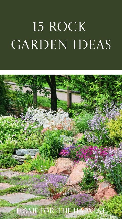 Placing rocks in your garden can add a natural appearance to the blooms and greenery around them. If you aren’t sure where to start, this post will provide you with a few rock garden ideas to get you started. Whether you are using smooth pebbles or larger stones, there’s tons of inspiration! Contents show 1. … Mound In Garden, Shade Rock Garden, Rock Placement In Garden, Rock Garden Front Yard, Rock Garden Edging, Boulders In Landscape, Rocks In Garden, Stones In Garden, Rock Gardens With Plants