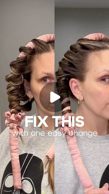 Silk Rod Curls, Satin Hair Curler Tutorial, Twist Wet Hair For Curls, How To Use Overnight Hair Curler, Foam Curlers Overnight Hair Tutorials, Rag Curlers Diy, How To Use Foam Rollers Hair Tutorials, Overnight Twist Braids, Using Heatless Curlers