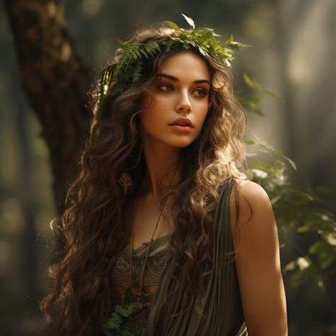 Earth Princess, Cottage Outfits, Female Fanart, Fantasy Brown, Female Elf, Female Character Concept, Female Character Inspiration, Olive Skin, Closer To Nature