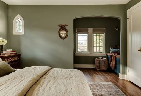 Light Sage Green Paint Bedroom, Best Sage Green Paint Colors, Best Sage Green Paint, Bright Boho Living Room, Sage Green Paint Colors, Green Paint Colors Bedroom, Sage Paint Color, Green Bedroom Paint, Sage Bedroom