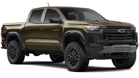 2023 Chevy Colorado Gets New Harvest Bronze Metallic Color: First Look 2023 Chevy Colorado, Sterling Gray, Sterling Grey, Grey Car, Custom Pickup Trucks, Chevy Colorado, Gmc Canyon, Ford Maverick, Touch Up Paint