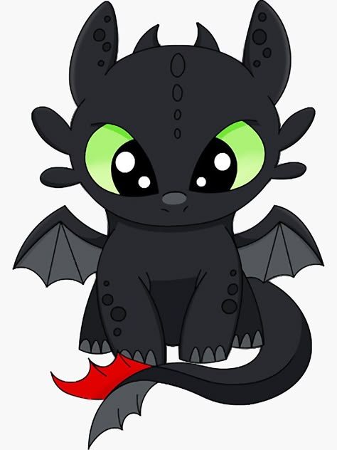 Cute How To Train Your Dragon, How To Train A Dragon, Light Fury Drawing, How To Train Your Dragon Toothless, Chibi Toothless, Toothless And Stitch Drawing, Toothless Dragon Cute, Toothless Drawing Cute, Toothless Dragon Drawing