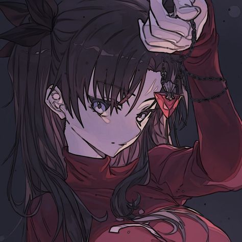 Cybergoth Anime, Rin Tohsaka, Tohsaka Rin, Type Moon, Anime Profile, Stay Night, Fate Stay Night, Iconic Characters, An Anime