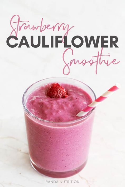 Cauliflower Smoothie, Veggie Smoothie Recipes, Vegetable Smoothie Recipes, Toddler Smoothies, Smoothie Recipes With Yogurt, Veggie Smoothies, Hidden Vegetables, Protein Recipe, Juice Smoothies Recipes