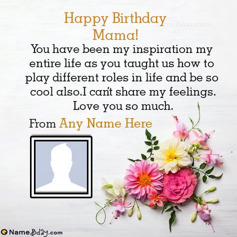 Happy Birthday Mama - Best Wishes For You Happy Birthday Mami Wishes, Happy Birthday Mamu Images, Happy Birthday Wishes For Mama Ji, Happy Birthday Mami Ji Wishes, Happy Birthday To Mummy, Mama Birthday Wishes, Happy Birthday Mami Ji, Birthday Wishes For Mami, Happy Birthday Mama Wishes