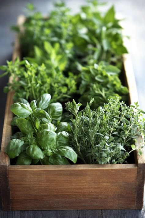 How to Grow Your Own Herbs in August is a delightful and nutritious choice for any home gardener! 🌿🌞 By selecting the right herbs, providing adequate sunlight, and using organic soil, you can cultivate a thriving herb garden. Quick to start and bursting with flavor, growing your own herbs is perfect for fresh culinary delights and aromatic goodness. Indulge in this vibrant twist on home gardening today! 😋🌿 #HerbGardening #GrowYourOwn #AugustGardening #FreshHerbs Spices Garden Ideas, Home Herbs Garden, Terrace Herb Garden, Easy Home Garden Ideas, Small Plant Garden, Growing Herbs Aesthetic, Garden Moodboard Aesthetic, Apartment Herb Garden Indoor, Herb Growing Indoors