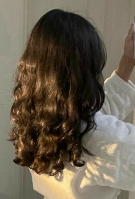 Haircuts For Wavy Hair, Good Hair Day, Vision Board 2023, Long Curly Hair, Dream Hair, Pretty Hair, Long Curly, Curly Hairstyles, Hair Waves