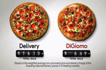 Comparison Ads | Flickr - Photo Sharing! Comparison strategy Using delivery loosely helps to keep the other company they might be referencing from getting business through the ad.   In this comparison they're showing off price in comparison to getting the same pizza. Comparison Ads, Pizza Branding, Idea Generation, Brand Launch, Midnight Oil, Skincare Inspiration, Marketing Products, Pizza Delivery, Bulk Up