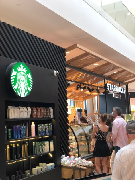 #starbucks #shop #shopping #coffee #aesthetic Starbucks Cafeteria Interior Design, Starbucks Interior Aesthetic, Starbucks Shop Design, Starbucks Shop Aesthetic, Coffeeshop Bar Design, Starbucks Cafe Interior, Really Wavy Hair, Starbucks Interior Design, Starbucks Counter