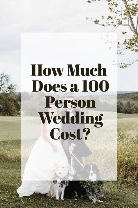 Planning a wedding is one of life's most exciting events, but it can also be one of the most expensive. With the cost of catering, venue, entertainment, and decorations all adding up quickly, it's important to know how much a wedding of your desired size will cost. With this in mind, the question is - how much does a 100 person wedding cost? Visit loudbride.com to learn more about what to consider when planning your perfect day. How Much Does A Wedding Cost, 80 Person Wedding, 60 Person Wedding, 100 Person Wedding, Cost Of Wedding, Average Wedding Costs, Wedding Fund, Free Budget, Socal Wedding