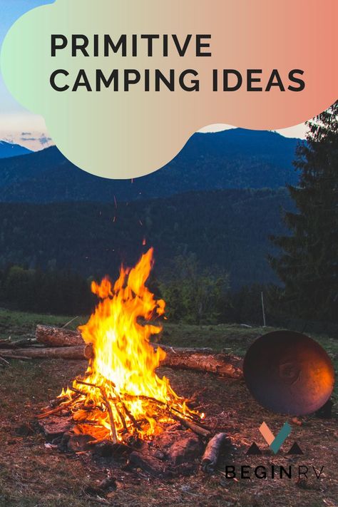 Check out these primitive camping ideas before you head out on your next trip. Learn how to stay safe, how to pick a campsite, and so much more! Get back in nature with this guide full of ideas for your next primitive camping trip. Rv Living Hacks, Some Questions To Ask, Primitive Camping, Fire Safety Tips, Dry Camping, Backcountry Camping, Buying An Rv, Packing Travel, Rv Lifestyle